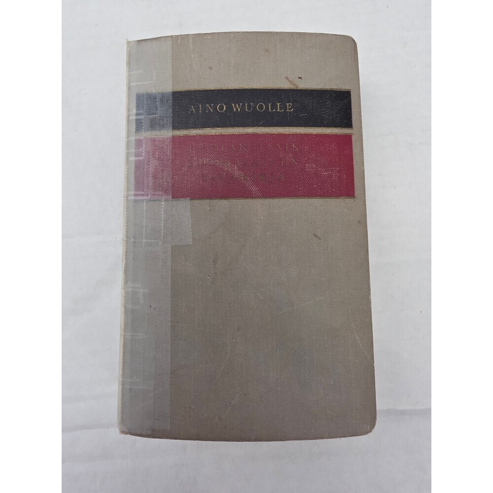 English-Finnish Dictionary Aino Wuolle 1961 Ninth Edition Language Reference